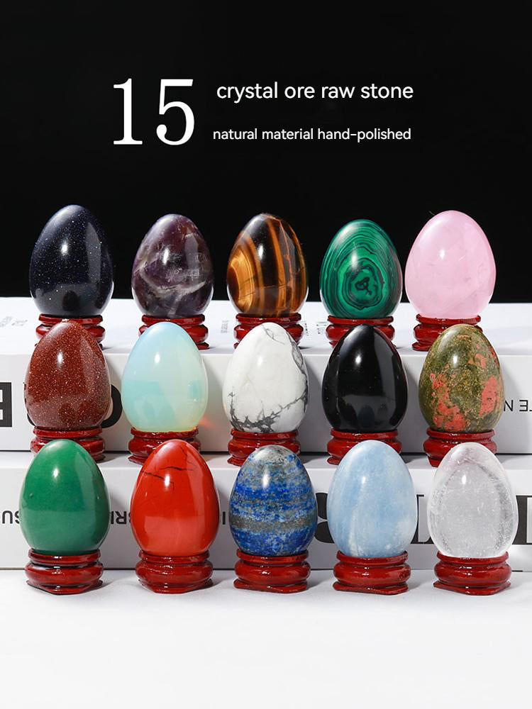 Natural Crystal Sphere, Ore, Specimen, Pigeon Egg, Agate, Rough Stone, Mineral Crystal, Lasurite, Palm, Decoration