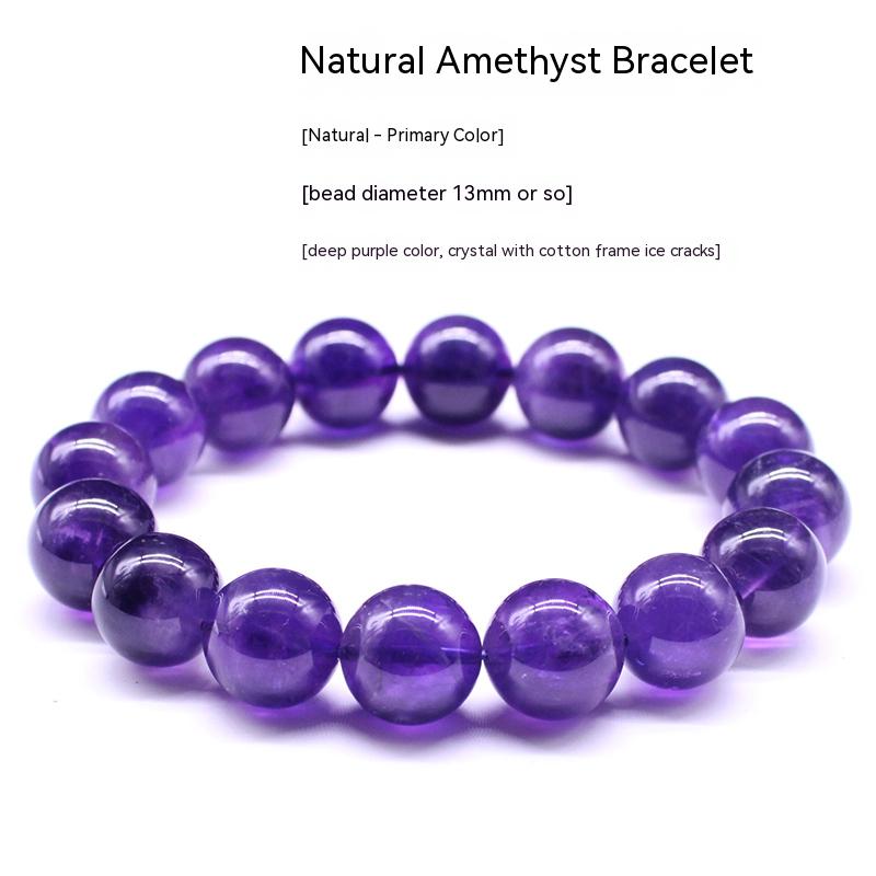 Gelang Kristal Asli, Batu Matahari Jingga, Batu Mentah, Gelang Wanita, Bulatan Tunggal, Hadiah, Hadiah Hari Lahir