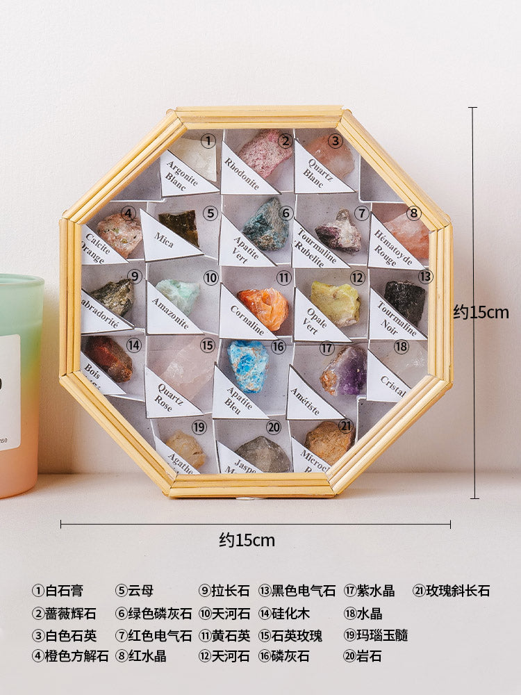 Perhiasan spesimen bijih kristal asli mineral kristal batu mentah batu permata batu akik batu sains popular kanak-kanak tangki ikan