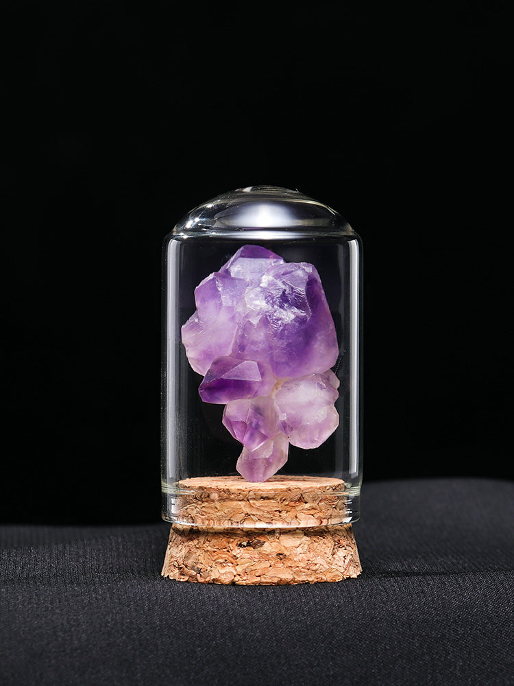 Hiasan spesimen bijih kristal asli batu mentah batu mineral kristal batu akik batu permata hadiah sains popular kanak-kanak