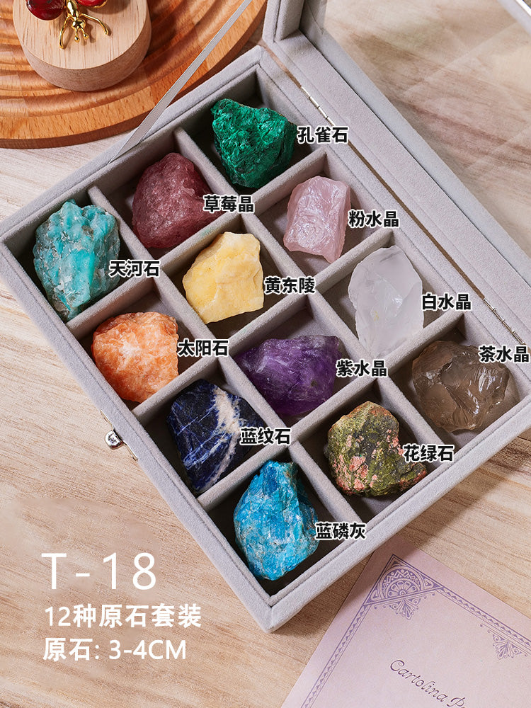Perhiasan spesimen bijih kristal asli mineral kristal batu mentah batu permata batu akik batu sains popular kanak-kanak tangki ikan