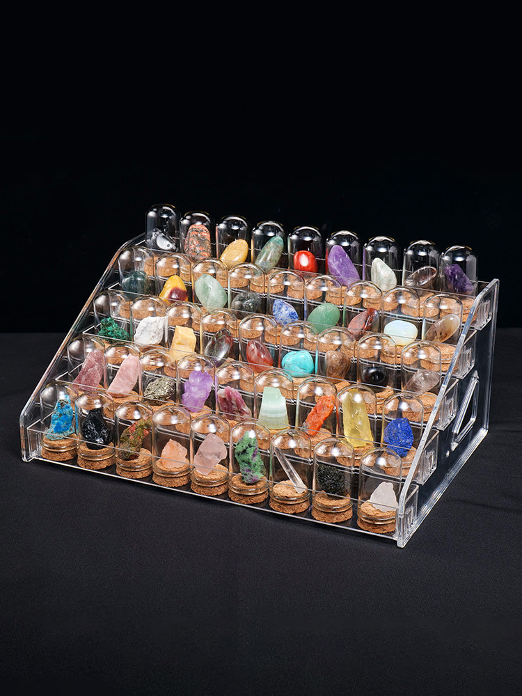 Hiasan spesimen bijih kristal asli batu mentah batu mineral kristal batu akik batu permata hadiah sains popular kanak-kanak