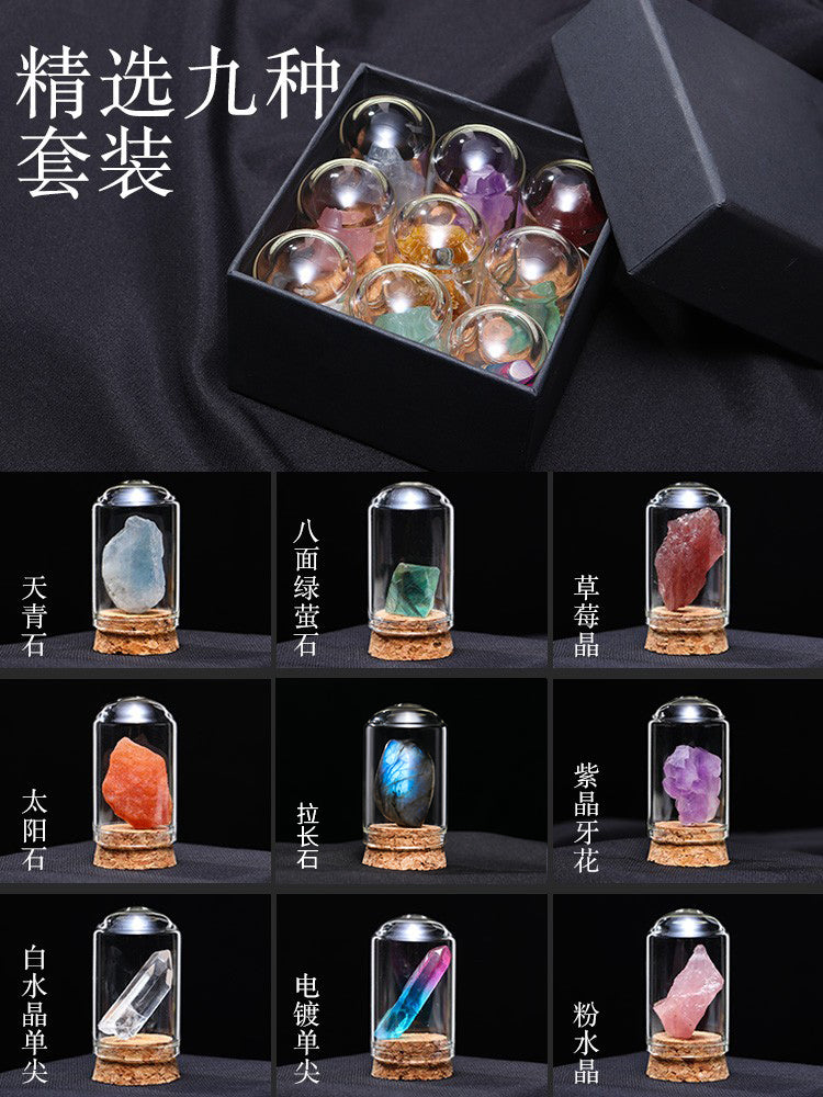 Perhiasan spesimen bijih kristal asli mineral kristal batu mentah batu permata batu akik batu sains popular kanak-kanak tangki ikan