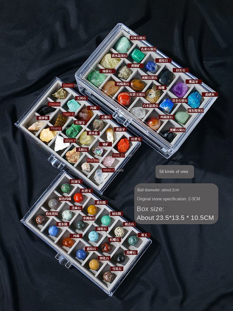 Batu kasar kristal semula jadi Batu permata kanak-kanak bijih mineral koleksi spesimen batu mineral hadiah sains popular batu aneh hiasan batu kasar
