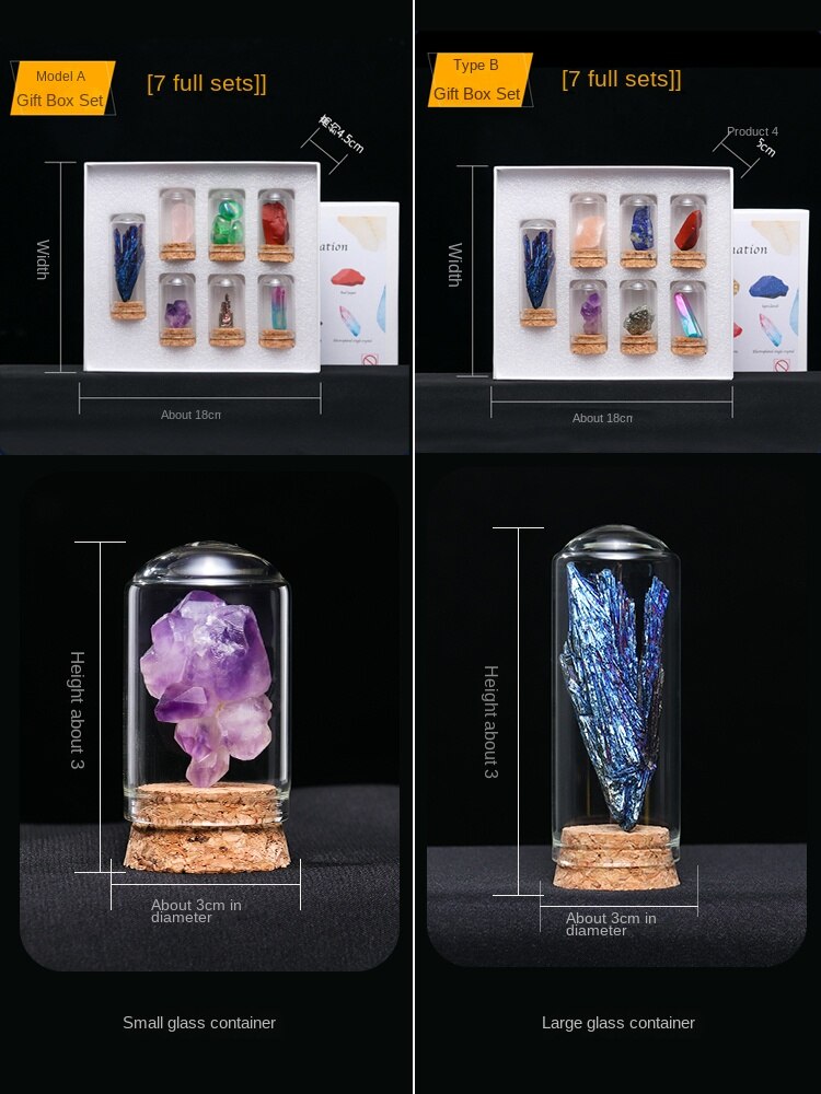 Set batu mentah semula jadi spesimen kanak-kanak batu aneh batu permata kristal bismut bijih hiasan hadiah kerikil mineral batu akik