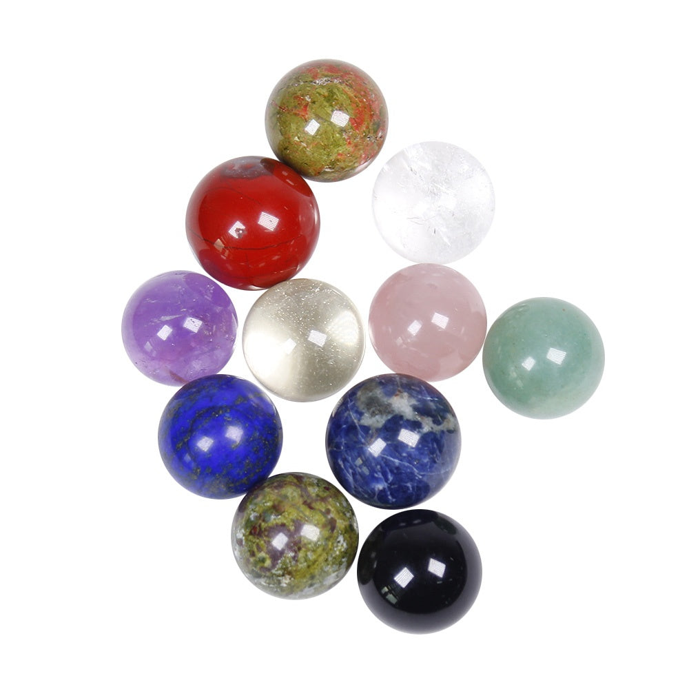 Bola amethyst merah jambu putih dan kuning asli, telus, impian, batu mentah, permata, hiasan desktop