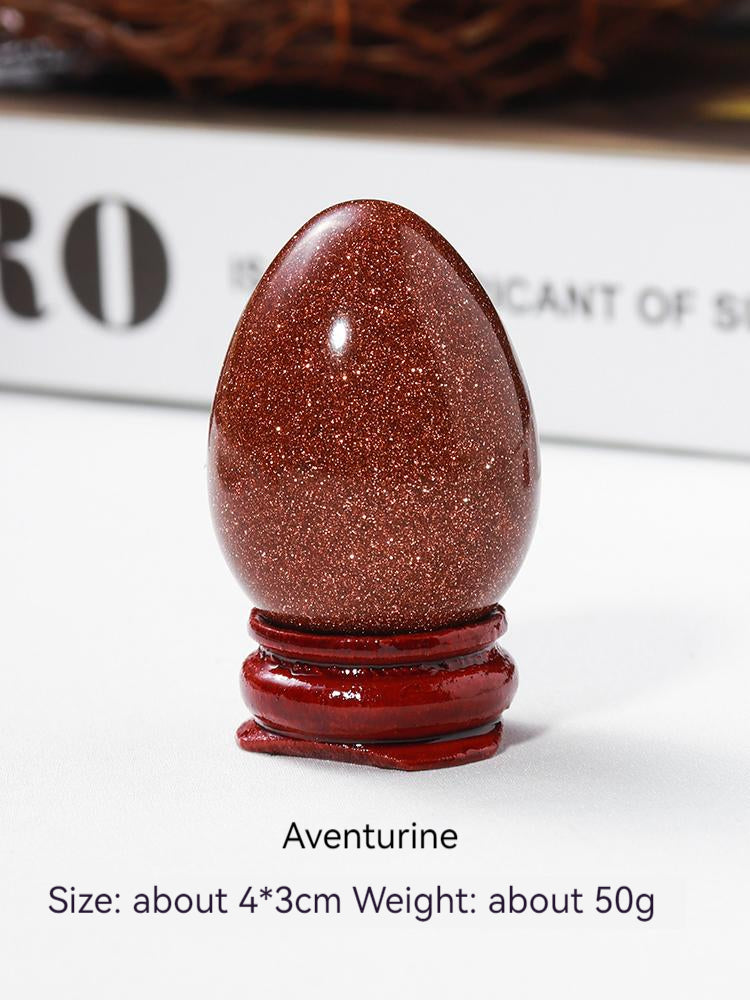 Natural Crystal Sphere, Ore, Specimen, Pigeon Egg, Agate, Rough Stone, Mineral Crystal, Lasurite, Palm, Decoration