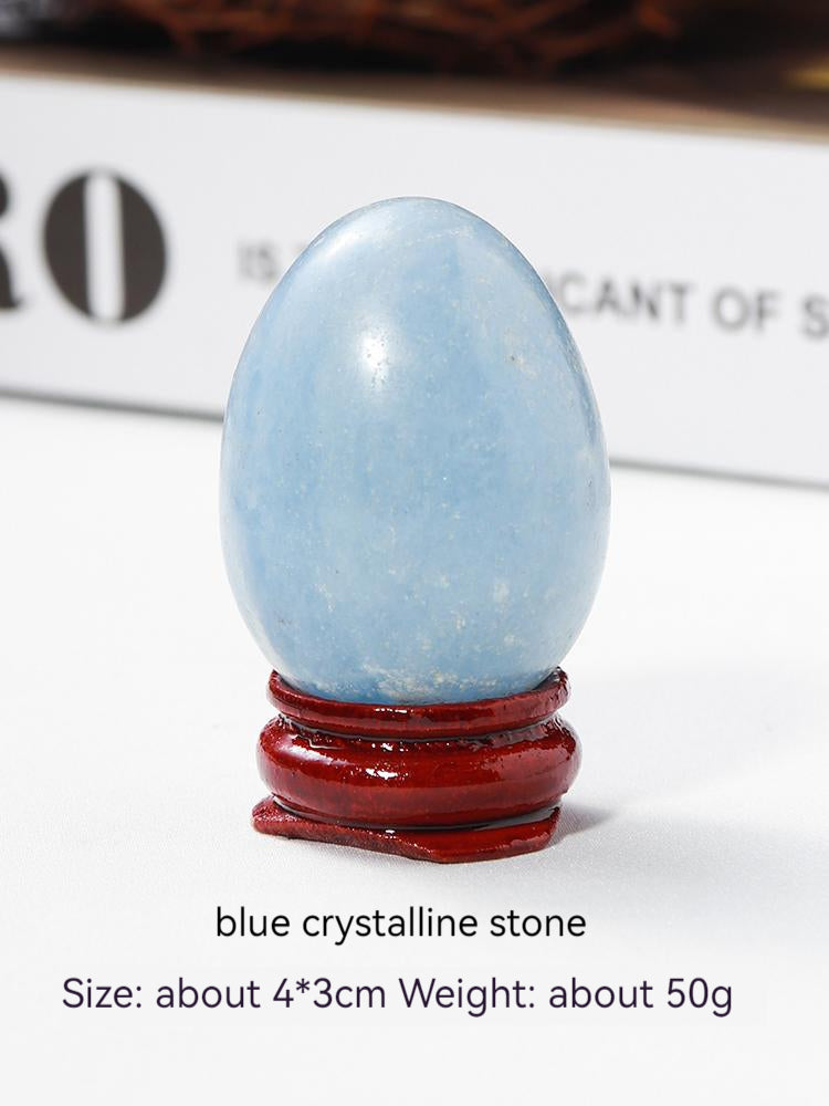 Natural Crystal Sphere, Ore, Specimen, Pigeon Egg, Agate, Rough Stone, Mineral Crystal, Lasurite, Palm, Decoration