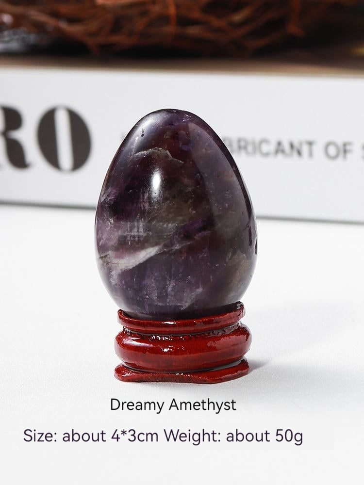 Natural Crystal Sphere, Ore, Specimen, Pigeon Egg, Agate, Rough Stone, Mineral Crystal, Lasurite, Palm, Decoration