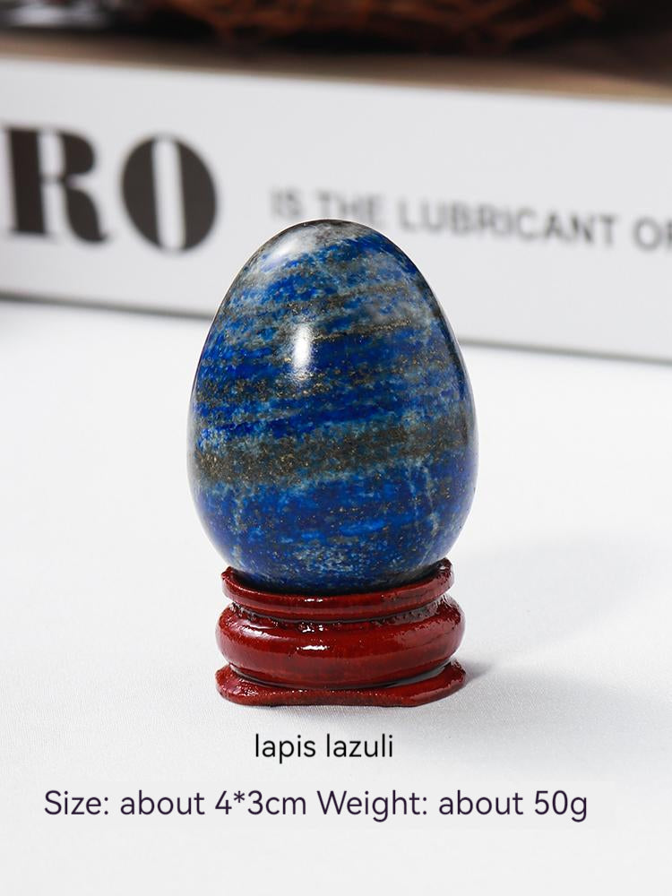 Natural Crystal Sphere, Ore, Specimen, Pigeon Egg, Agate, Rough Stone, Mineral Crystal, Lasurite, Palm, Decoration