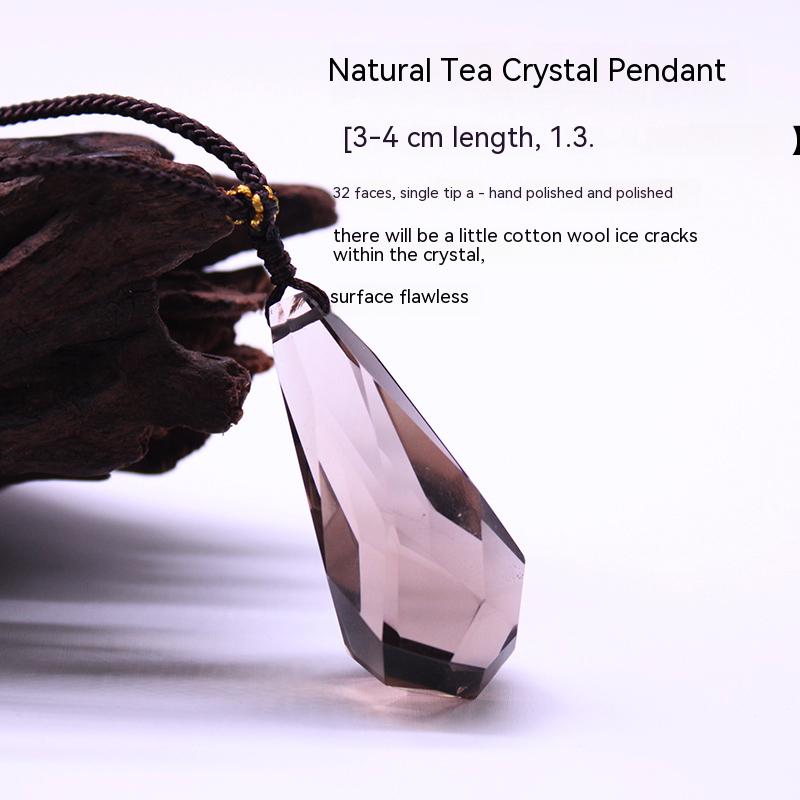 Natural amethyst hexagonal prism, pendant, male and female couple, original stone necklace, pendant, jewelry, gift