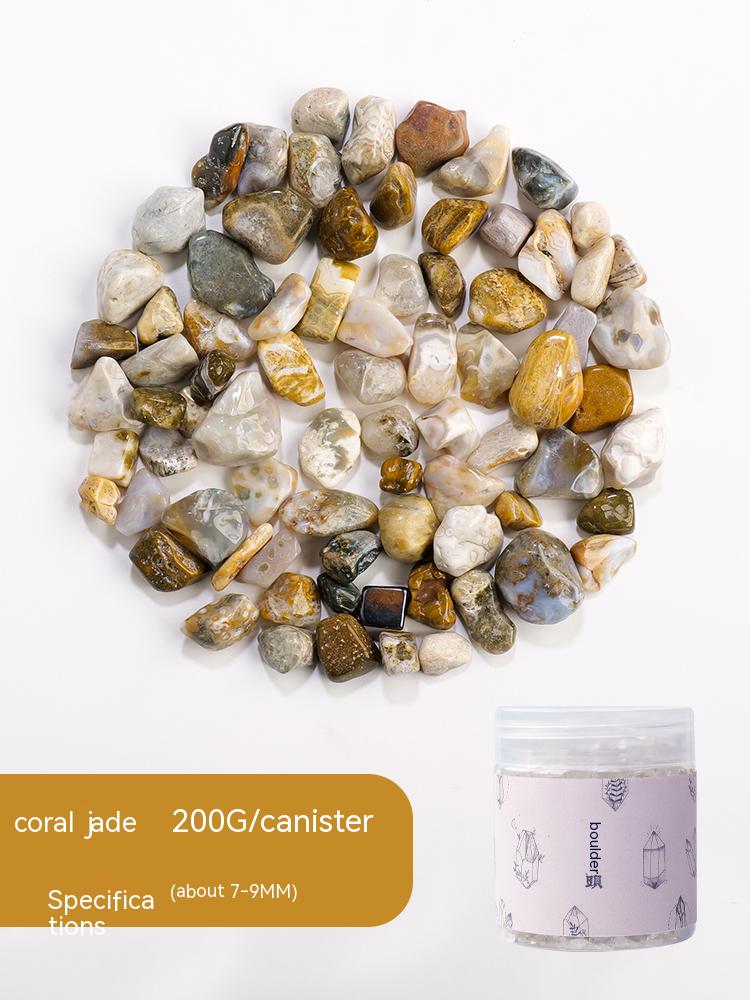 Natural Crystal Gravel, Degaussing Stone, Crystal Purification, Rough, Ore, Gemstone, Degaussing Small Stone