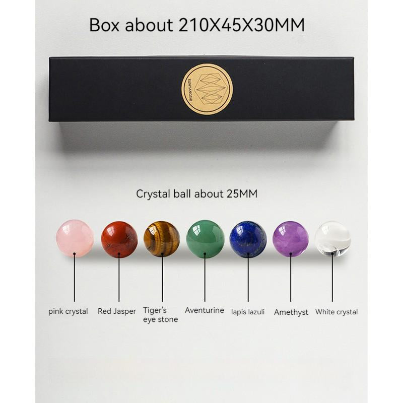 Bola kristal putih asli, obsidian, batu mata harimau, hiasan meja rumah, batu biru, bola kristal hiasan, batu mata harimau