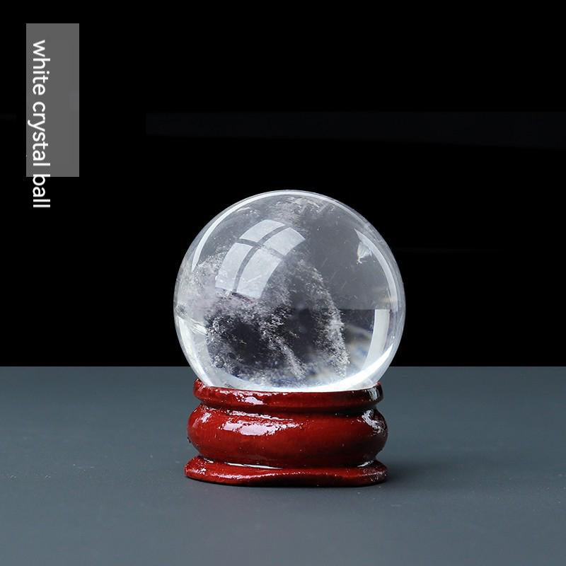 Natural Clear Quartz Sphere, Rose Quartz Sphere, Amethyst Sphere, Obsidian, Home Living Room, Office Desktop, Decoration