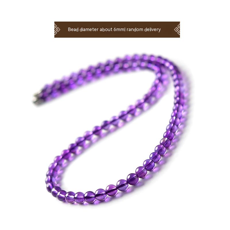 Amethyst necklaces, amethyst bracelets, rough stones, loose beads, beads, multi-circle bracelets, crystal pendants, clavicle chains