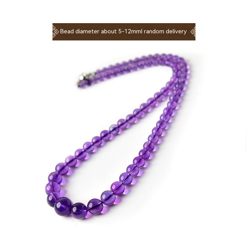 Amethyst necklaces, amethyst bracelets, rough stones, loose beads, beads, multi-circle bracelets, crystal pendants, clavicle chains