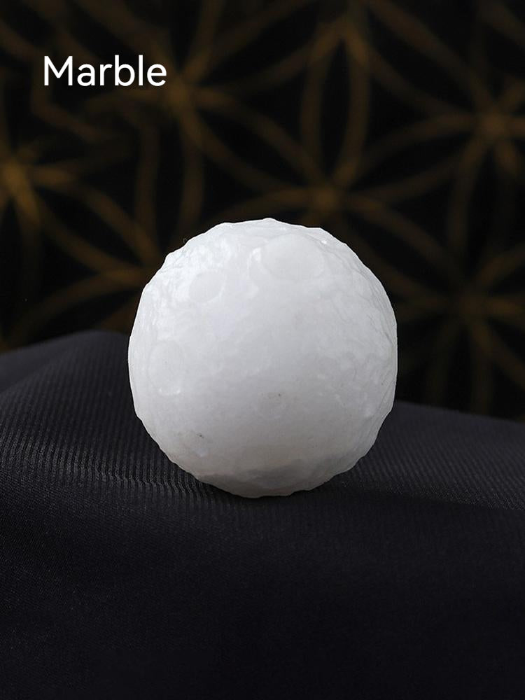 Natural Crystal, Electroplating, Lunar Meteorite, Model, Popular Science, Ore, Specimen, Rough, Decoration, Hand-Polished, Palm