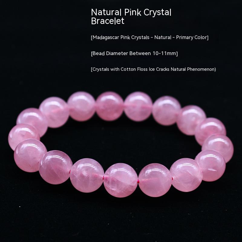 Gelang Kristal Asli, Batu Matahari Jingga, Batu Mentah, Gelang Wanita, Bulatan Tunggal, Hadiah, Hadiah Hari Lahir