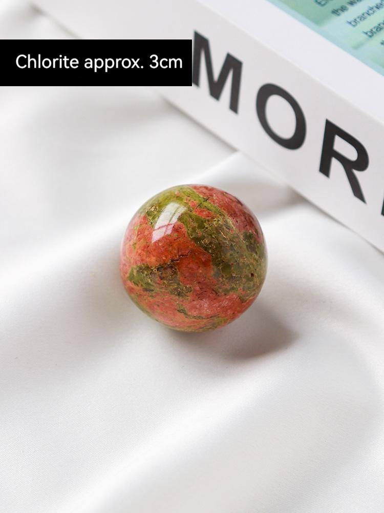 Bola kristal putih asli, obsidian, batu mata harimau, hiasan meja rumah, batu biru, bola kristal hiasan, batu mata harimau