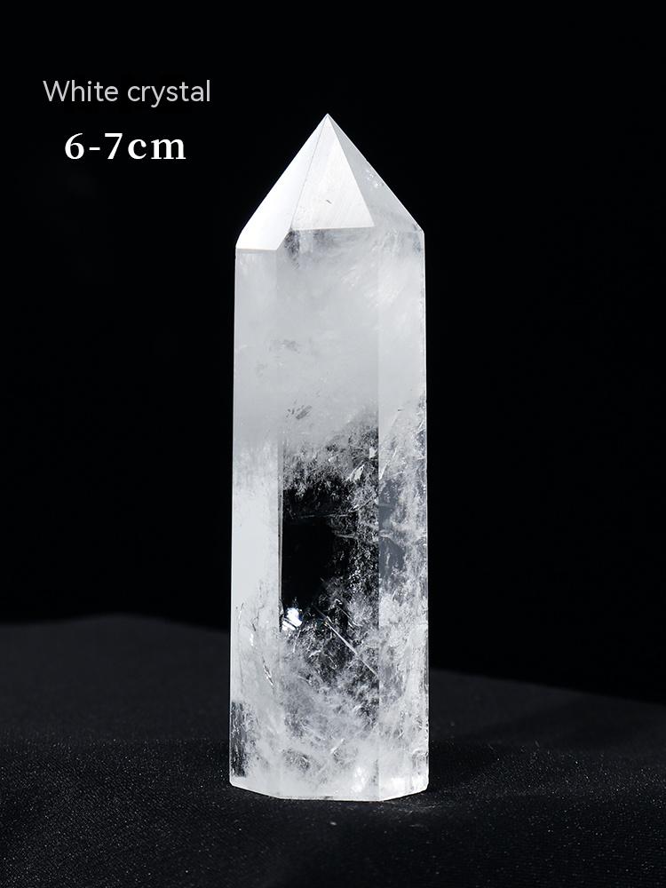 Natural Crystal Rough, Ore, Crystal Column, Hexagonal Prism, Decoration, Lazurite, Mineral Standard, Incense Stone, Desk Agate Decoration