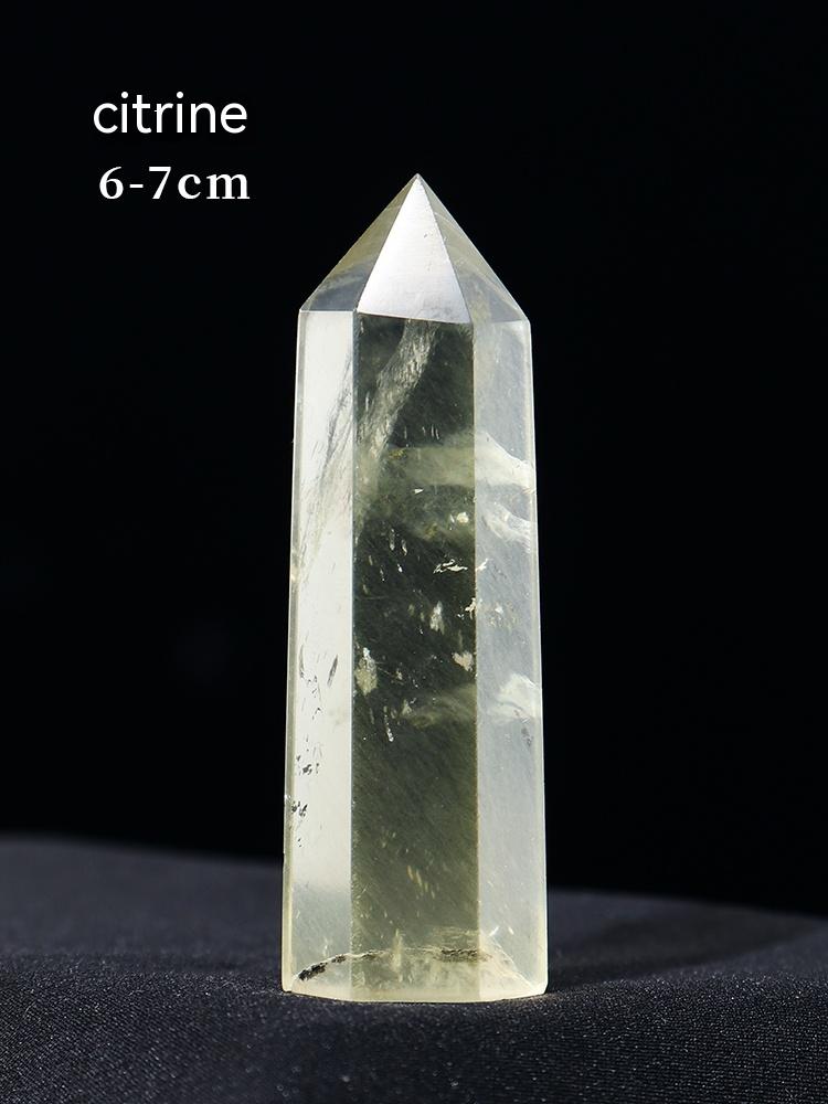 Natural Crystal Rough, Ore, Crystal Column, Hexagonal Prism, Decoration, Lazurite, Mineral Standard, Incense Stone, Desk Agate Decoration