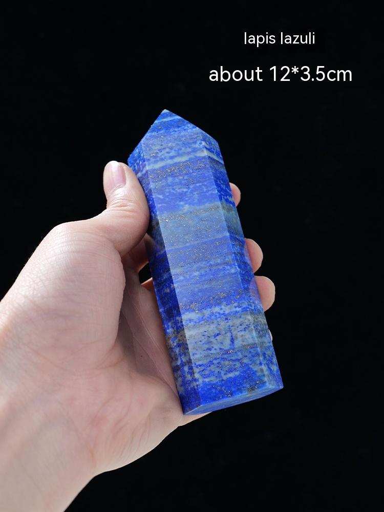 Natural White Crystal Column, Single Point, Hexagonal Prism, Rough Grinding, Decoration, Degaussing, Ore Purification, Home, Office, Small Gift