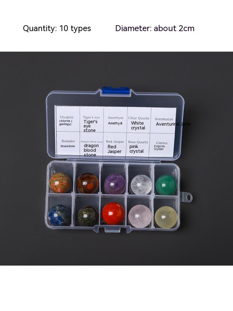 Natural crystal ore specimen archaeological excavation mineral crystal rock fossil raw ore children's popular science teaching gift