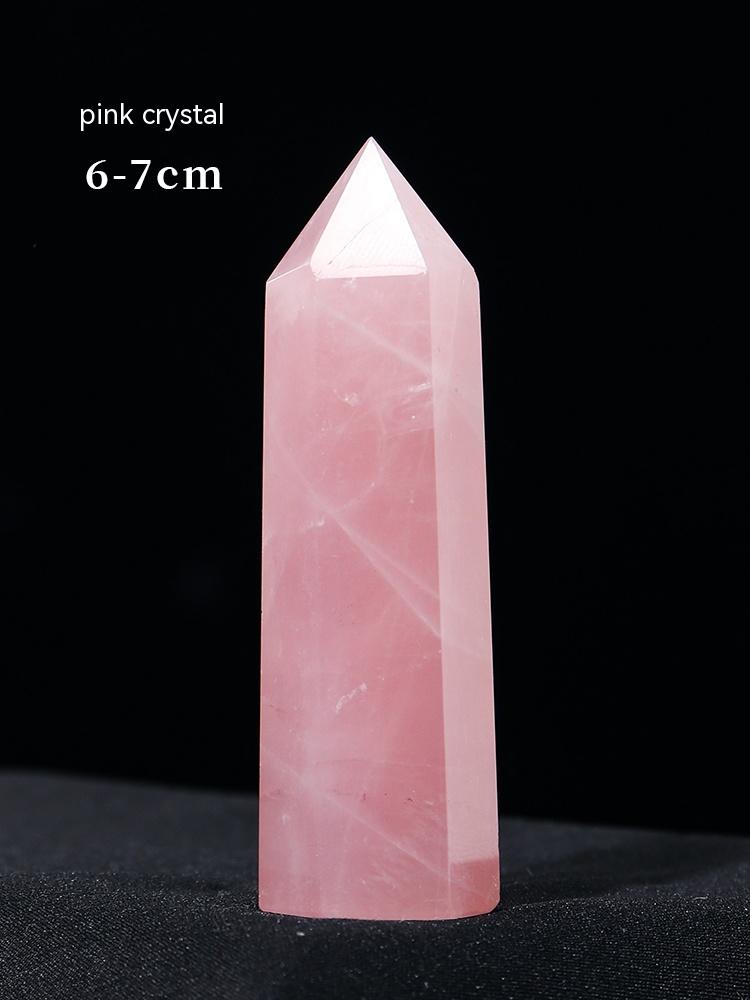 Natural Crystal Rough, Ore, Crystal Column, Hexagonal Prism, Decoration, Lazurite, Mineral Standard, Incense Stone, Desk Agate Decoration