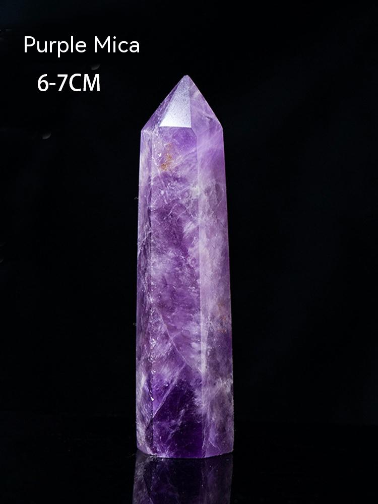 Kristal asli kasar, bijih, batu permata, tiang kristal, batu kristal, bijih degaussing, fluorit, serbuk kuning, perhiasan kristal.