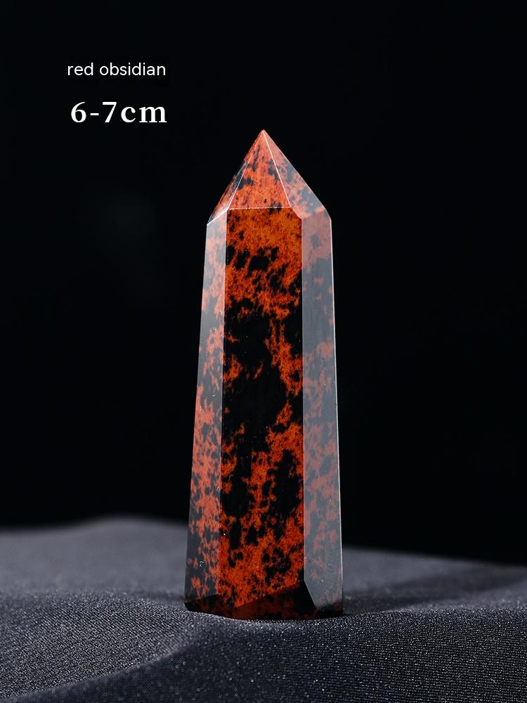 Natural Crystal Rough, Ore, Crystal Column, Hexagonal Prism, Decoration, Lazurite, Mineral Standard, Incense Stone, Desk Agate Decoration