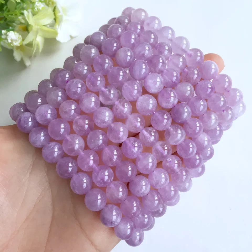 Gelang Amethyst Asli, Gelang Litium Cahaya Mimpi, Bulatan Tunggal 