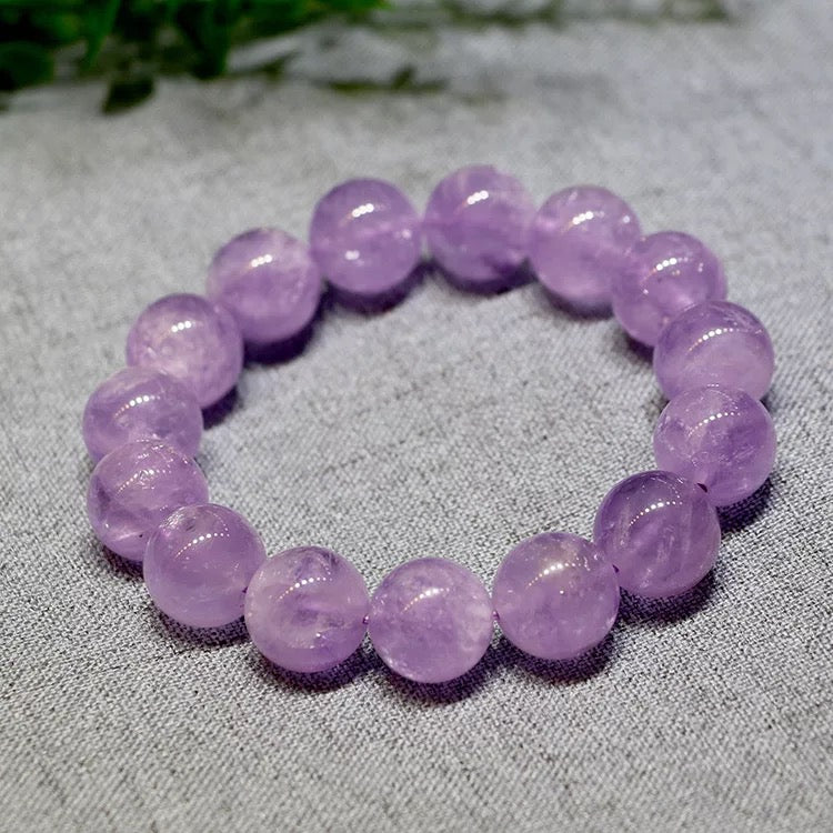 Gelang Amethyst Asli, Gelang Litium Cahaya Mimpi, Bulatan Tunggal 