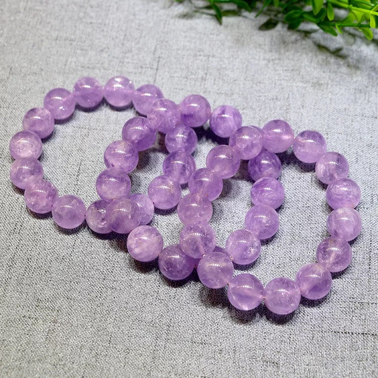Gelang Amethyst Asli, Gelang Litium Cahaya Mimpi, Bulatan Tunggal 