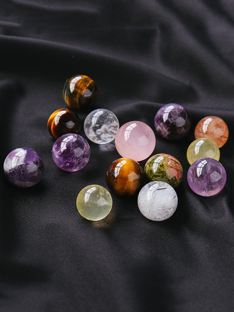 Natural Crystal, Crystal Sphere Rough, Ore, Amethyst, Gemstone, Home Decoration, Loose Bead Jewelry Gift
