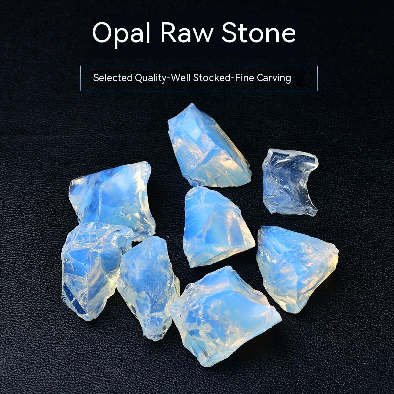 Opal Rough Blocks, Mineral Stones, Crystal Wool 