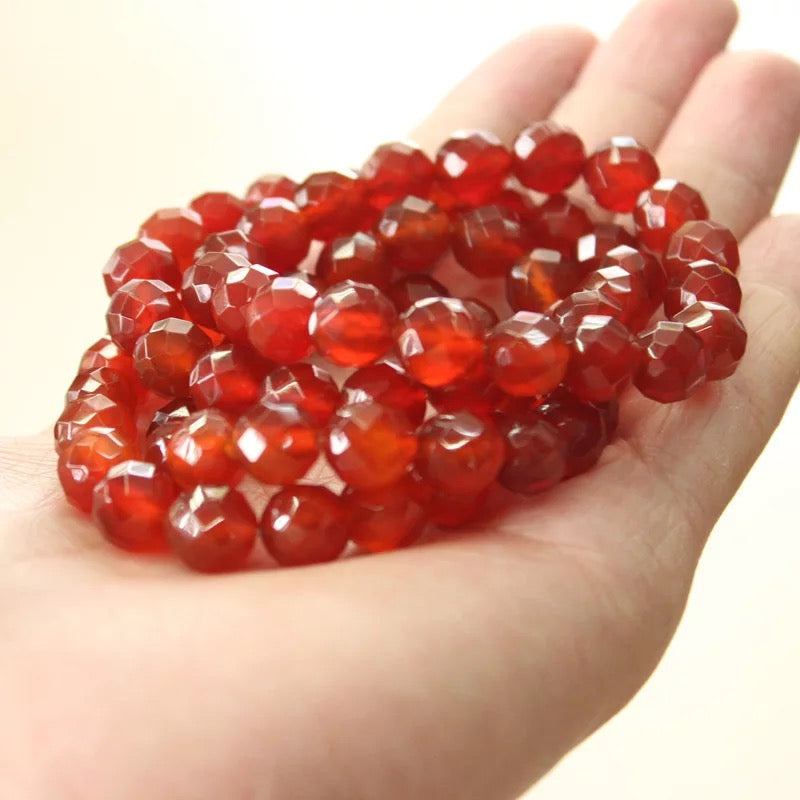 Onyx Asli, Onyx Hitam, 64 Faset, Gelang, Faceted, Faceted 