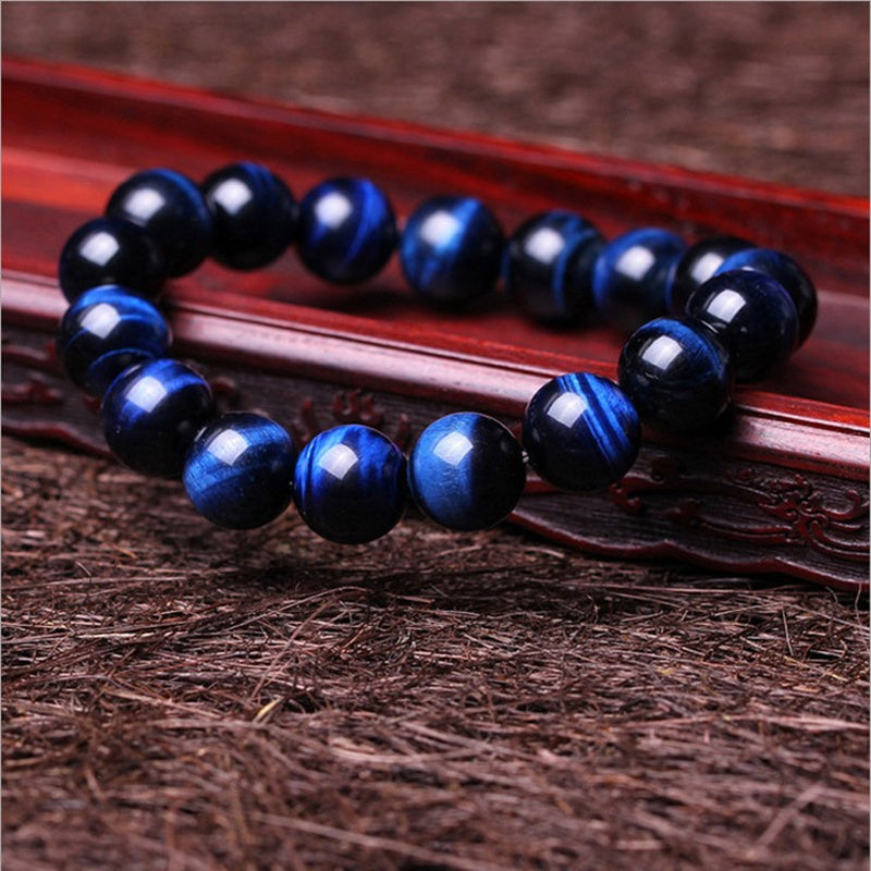 Gelang batu mata harimau biru panggang, batu mata harimau asli, batu mata helang, kayu alexandrite, gelang tangan, barang kemas pasangan 