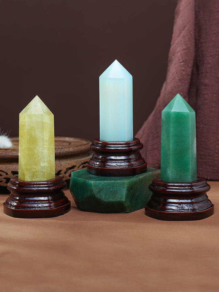 Natural Clear Quartz, Amethyst, Rose Quartz, Citrine, Decoration, Crystal Column, Hexagonal Prism, Rough Grinding
