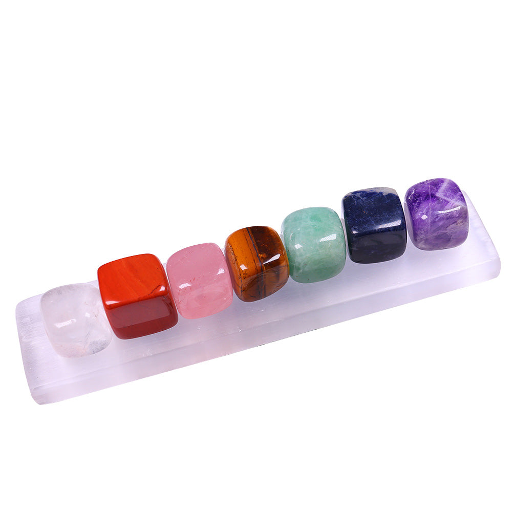 Bijih kristal asli, gabungan set batu asli, lajur kristal cinta, karya seni geometri buatan tangan, meja, ruang tamu, hiasan 
