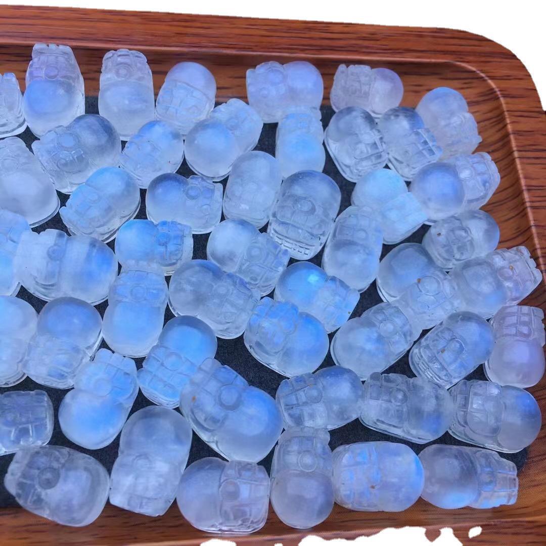 Natural blue moonlight, Pixiu, small accessories, semi-finished products, diy accessories, 10mm