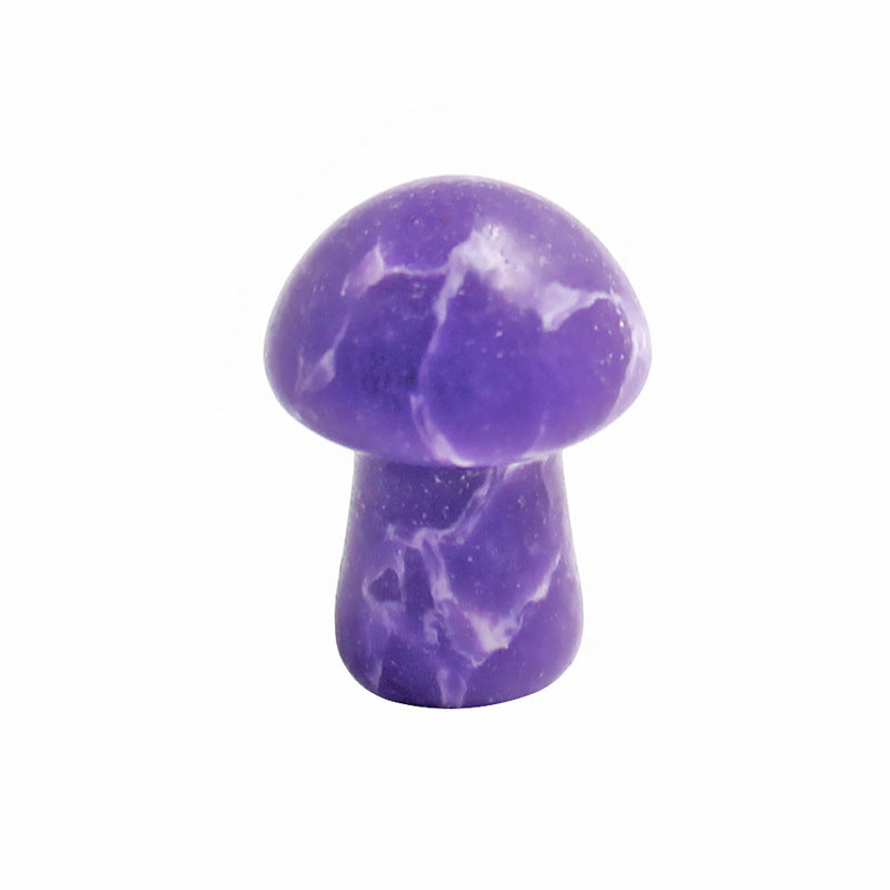 天然水晶,蘑菇,摆件,小蘑菇,水晶,工艺品,微景观,摆件,装饰品