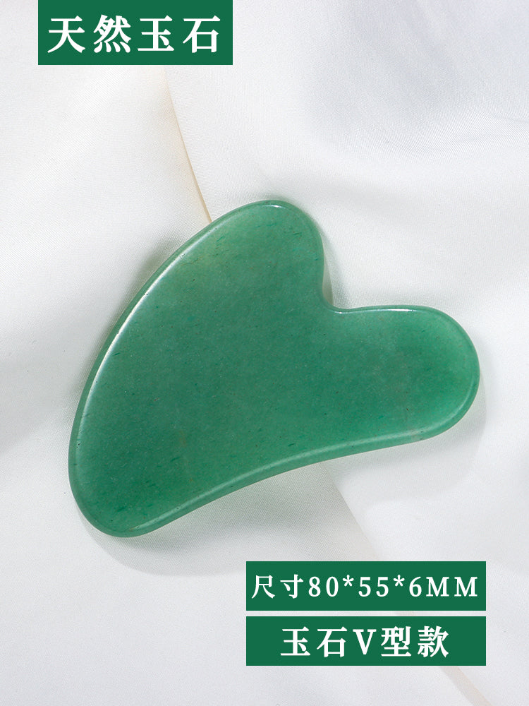 Natural powder crystal scraping board facial beauty special scraping board tendon stick beauty stick facial eye general