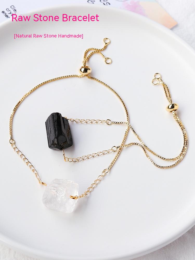 Gelang Kristal Asli, Gelang Fesyen, Gelang Pasangan, Bijih, Hadiah Teman Wanita, Pasangan Hari Valentine, Barang Kemas Permata 