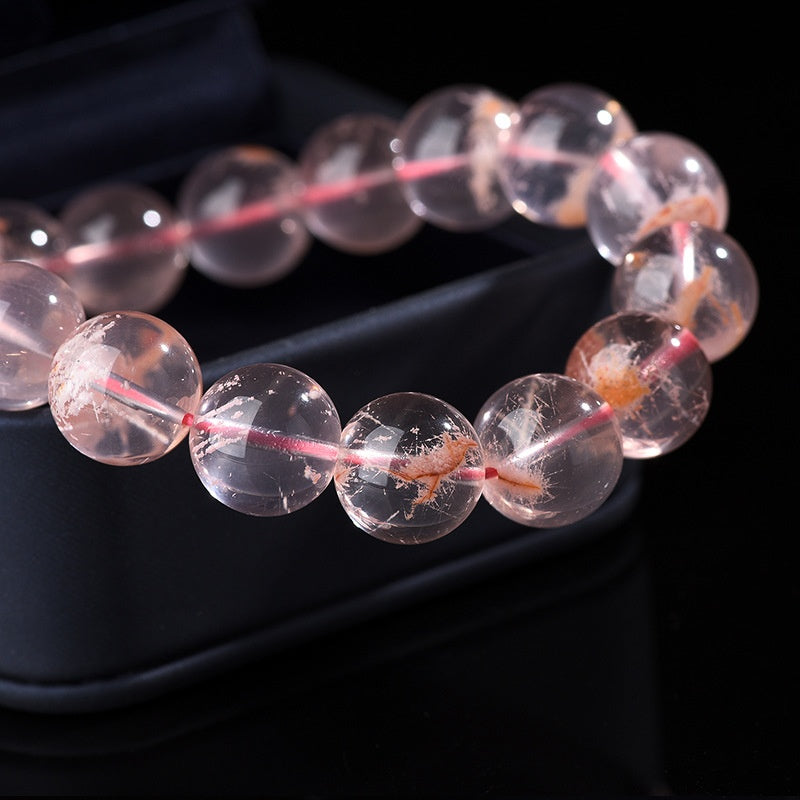 Natural Foundation Snowflake Ghost Bracelet, Female, Cherry Blossom Silk, Mica, Bracelet