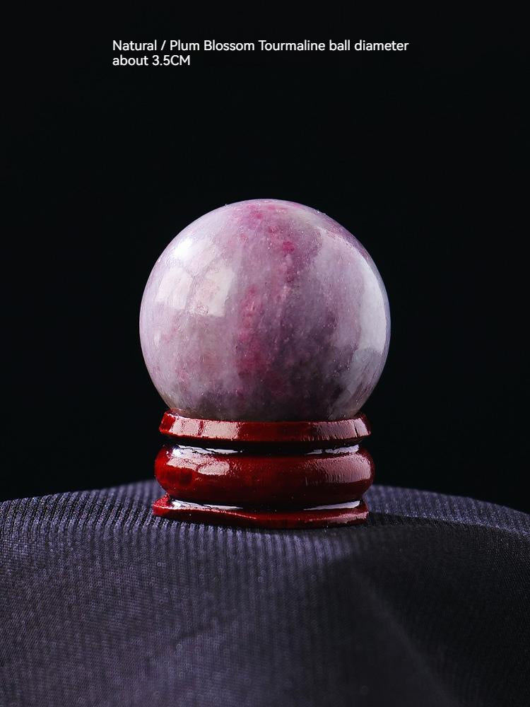Natural Crystal Sphere Decoration, Raw Ore Grinding, Crystal Sphere, Bedroom Home Furnishing, Office Gift