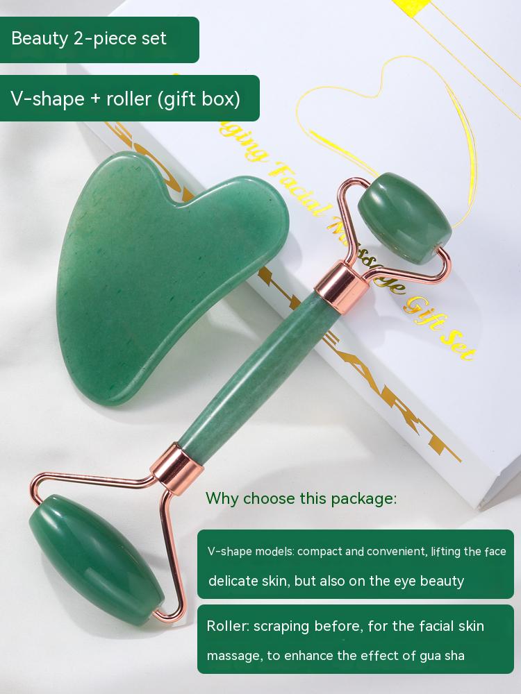 Natural powder crystal scraping board facial beauty special scraping board tendon stick beauty stick facial eye general