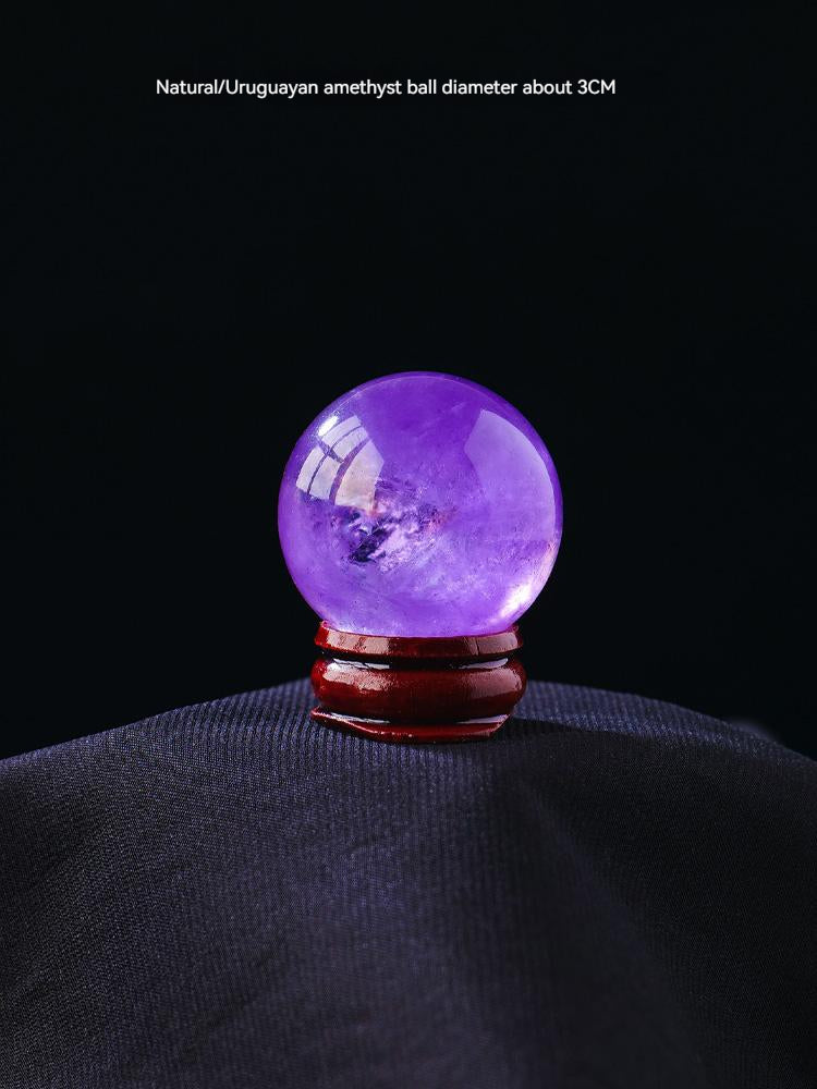 Natural Crystal Sphere Decoration, Raw Ore Grinding, Crystal Sphere, Bedroom Home Furnishing, Office Gift