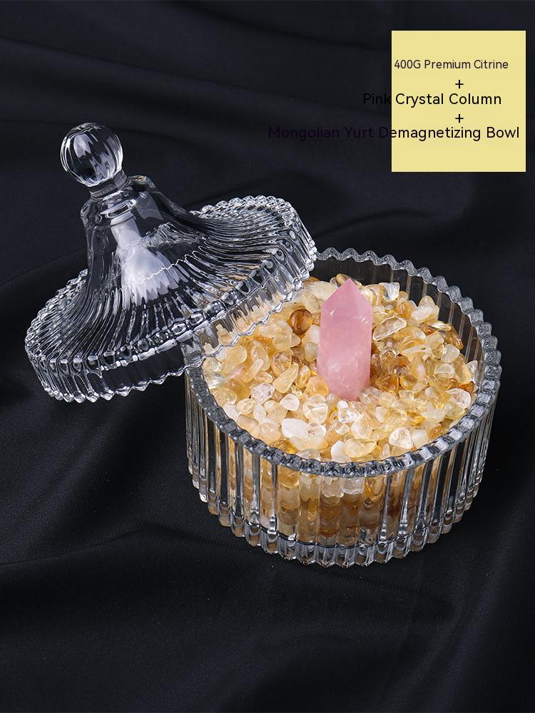 Natural Amethyst, Pink Crystal, White Crystal Gravel, Rough, Ore