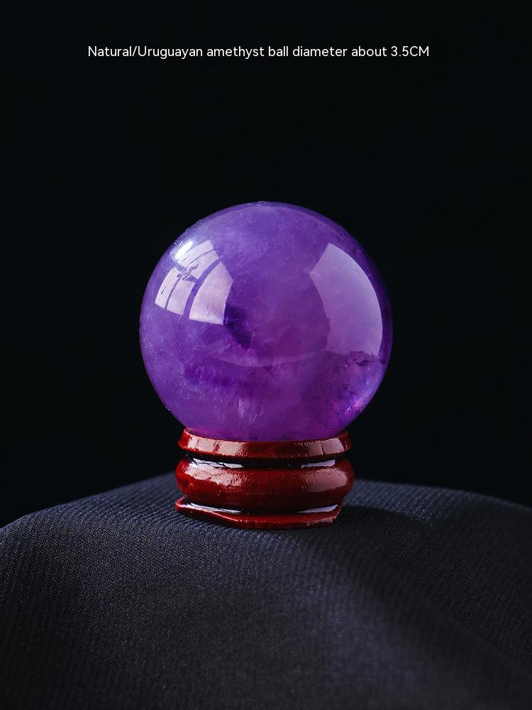 Natural Crystal Sphere Decoration, Raw Ore Grinding, Crystal Sphere, Bedroom Home Furnishing, Office Gift