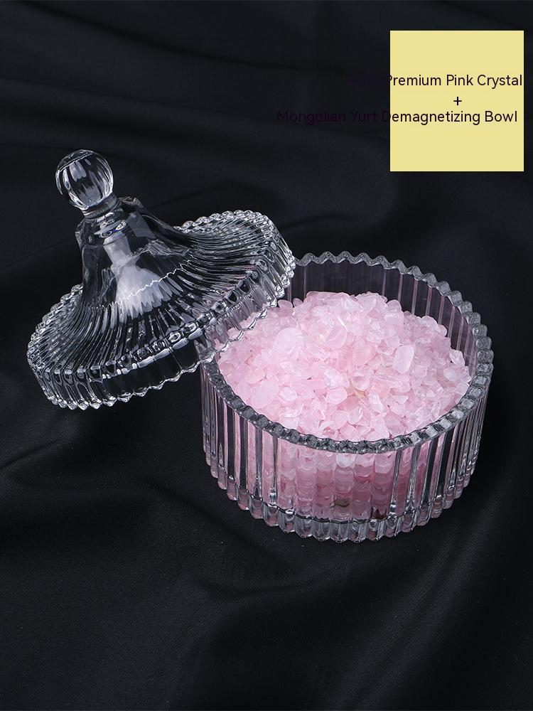 Natural Amethyst, Pink Crystal, White Crystal Gravel, Rough, Ore